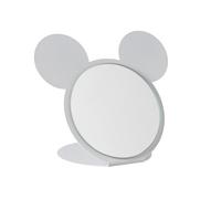 specchio da tavolo di design mouse Bianco marmo in Ferro, vetro per lo specchio 26x17x21h cm