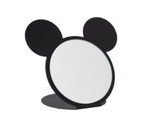 specchio da tavolo di design mouse Nero in Ferro, vetro per lo specchio 26x17x21h cm