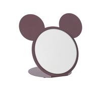 specchio da tavolo di design mouse Viola ametista in Ferro, vetro per lo specchio 26x17x21h cm