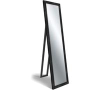 Specchio da Terra con Piede Floor Mirror Boston Black Nero 40 x 160 cm