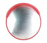 Specchio da traffico convesso per sicurezza stradale per vialetto grandangolare da 60 cm, include vite per staffa di montaggio