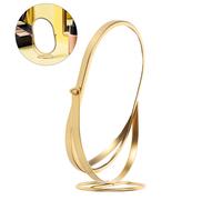 Specchio da trucco girevole da scrivania: specchio da toeletta ovale girevole