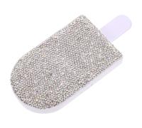 Specchio da trucco tascabile con strass: specchio da viaggio portatile