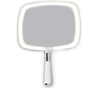 ® Specchio Da Viaggio Illuminato Con Manico - Con Base Removibile E 3 Impostazio