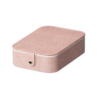Specchio da viaggio per il trucco - Custodia per strumenti e , borsa da viaggio | Borsa per il trucco portatile con specchio e luce, area di archiviazione separata, borsa, rosa, consultare la