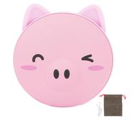 Specchio da viaggio sostitutivo per il trucco, scaldamani portatile e power bank ricaricabile, riscaldamento rapido per avventure all'aria aperta,
