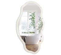 Specchio Decorativo 52x97 cm | Eleganza del marmo | Forma di Nuvola