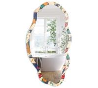 Specchio Decorativo Irregolare 52x97 cm | Modelli Pop | Forma di Nuvola