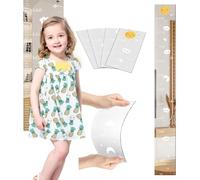 Specchio del Grafico di Crescita per Bambini, Tabella Dell'altezza per Bambini, Vivaio Wall Decor Dress Up Center, Specchio per Bambini Infrangibile per Tutto Il Corpo per La Clinica della, C
