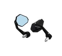 Specchio Del Motociclo Blu Maniglia Vetro Bar End Specchietto Retrovisore Laterale 7/8" Per 150 250 400 650NK CLX700 800NK 800nk 2023 Rückspiegel