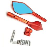 Specchio Del Motociclo Di Alluminio CNC Moto Manubrio Specchi Retrovisori Blu Per SV1000 Sv 1000 650 SV650 SFV650 TL1000
