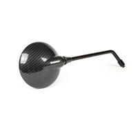 SPECCHIO DESTRO/SINISTRO CARBON LOOK UNIVERSALE VESPA CALOTTA IN PLASTICA mm.124