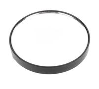 Specchio di ingrandimento piccolo con tazza di aspirazione ingrandimento 10x Compatto Specchio di trucco rotondo portatile per via di viaggio per la casa Materiale ABS di 7,5 cm (Nero)