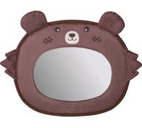 Specchio di peluche per auto orso