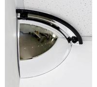 Specchio di Sicurezza a Cupola da 1/8, Specchio Convesso in Acrilico, Specchio Parabolico a 90° per Eliminare I Punti Ciechi in Magazzini, Uffici e Negozi Al Dettaglio(40cm/16in)