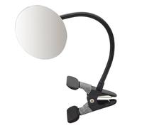 Specchio Di Sicurezza Rettangolare Compatto/Rotondo Ad Aggancio 360 Gradi Regolazione Per Scrivanie Ufficio O Cabine La Consapevolezza Circondato Portatile Clip Specchio