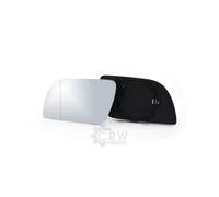 Specchio di Vetro Porta Sinistra Asferiche Riscaldata Johns per VW Polo 9N_