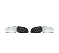 Specchio di Vetro Porta Sinistra Destra Set Adatto A per Opel Astra H Caravan