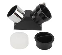 Specchio diagonale da 1,25 pollici a 90 gradi, accessorio telescopio per telescopi rifrattori e Cassegrain, lente completamente rivestita con coperture antipolvere, resistente