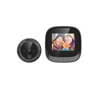 Specchio Digitale per Porta con Schermo LCD da 2,4 Pollici, Telecamera Elettronica per Porta, Registrazione IR, Spioncino Notturno, Foto,