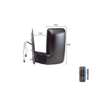 Specchio El. Convesso Termico Braccio Medio Dx - Iveco