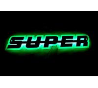 Specchio Esterno 3D Verde Con Luce LED SUPER 24V Per Camion Scania S/R/P/G/L