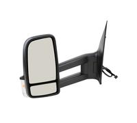 Specchio Esterno Compatibile Con VW Crafter 2E 05/09- Nero Sinistro Lato Guida