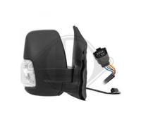 Specchio Esterno Destro Opaco Satinato Con Indicatori Per Ford Transit