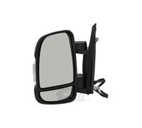 Specchio Sinistro Nero Adatto A per Opel Movano C U9 12/21- con Elettrico Amp