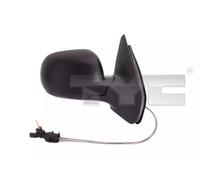 TYC 337-0013 Specchietto retrovisore esterno Regolazione:comando cavo flessibile convesso Piccolo alloggiamento specchio Dx