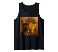 Specchio Fantasy Surprised Cat Canotta