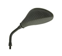 Specchio Flash Carbon-look sinistra, filettatura M8 breve Quad Scooter