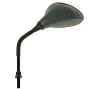 Specchio Flash Carbon Look Links, M8 Lunghezza filettatura