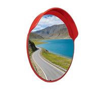 Specchio Grandangolare Ad Alta Definizione For PC, Specchio Convesso Ad Angolo Regolabile,visione Chiara Grandangolare For L'ufficio Della Fabbrica Parcheggio(75cm)