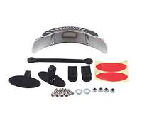 Specchio Grandangolare Per Moto Specchio Grandangolare Per Moto Specchio Grandangolare Per Moto Specchietto Retrovisore Per Moto, Supporto Per Parabrezza Centrale 180 Grandangolare Cromato Universale