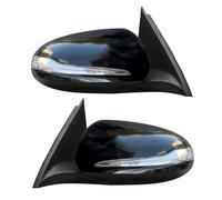 Specchio Gruppo Specchietto Retrovisore Per Benz Per GLC X253 GLC250 Per GLC300 2016-2022 Auto Punto Cieco Pieghevole Elettrico Retrovisore specchio(Nero,A pair)
