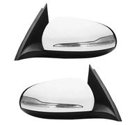 Specchio Gruppo Specchietto Retrovisore Per Benz Per GLC X253 GLC250 Per GLC300 2016-2022 Auto Punto Cieco Pieghevole Elettrico Retrovisore specchio(BIANCO,A pair)