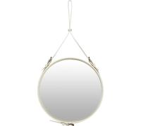 Specchio Gubi Adnet Ø58 Pelle Crema