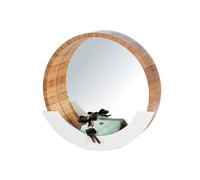 Specchio In Bambù D. 35cm