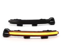 Specchio Indicatori Set LED Dynamic Nero Per VW Touran 16- Frecce Coppia