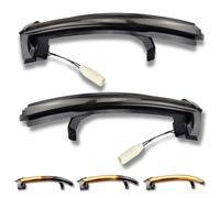 Specchio Indicatori Set LED Per VW Touareg 10-18 Nero Dynamic Frecce Coppia