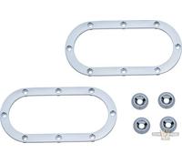 Specchio Industriale Decorativo Cromato Per Harley-Davidson Kuryakyn