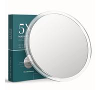 Specchio ingranditore 22.5 cm con 3 ventose forti Ingrandimento 5X Specchio