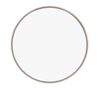 Specchio Ingranditore 30X, Specchio Rotondo da 6 Pollici con 3 Ventose di Montaggio, Portatile Leggero per Trucco, Rifinitura Sopracciglia e Viaggi (GOLD)