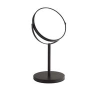 Specchio ingranditore Anna 5x bifacciale nero matt Nero opaco