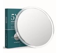 Specchio ingranditore con 3 ventose, 22,9 cm (ingrandimento 5x)