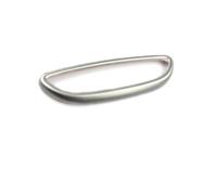 Specchio Interno Per Porsche Per Macan 14-17 Per Cayenne 11-17 Per Panamera 13-16 Adesivo Decorativo Cornice Specchietto Retrovisore Interno OTBEHUWJ(No Hold Silver)