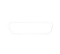 Specchio Interno Protezione Per Specchietto Retrovisore Interno Striscia Decorativa Insilicone Per Tesla Per Model 3 Y 2023 OTBEHUWJ(Bianca)