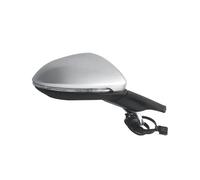 Specchio Laterale 5GG857507A Per VW Per Golf 7 MK7 2014-2016 Specchietto Retrovisore Elettrico Pieghevole Specchietto Riscaldato Regolazione Elettrica Con Luce Specchietto Esterno(Argento,Giusto)