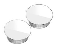 Specchio laterale convesso, specchio di vista laterale convesso - 2x posteriori grandangolare, esterni auto ad alta definizione regolabili a 360 gradi per parcheggio